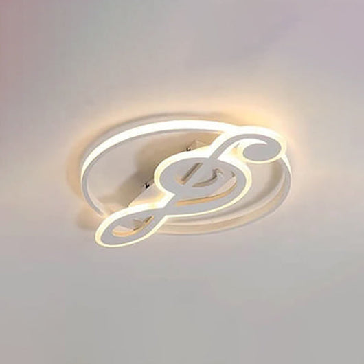 AureaLuxe | Modern Adjustable LED Flush Mount Ceiling Light 0
