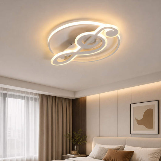 AureaLuxe | Modern Adjustable LED Flush Mount Ceiling Light 15