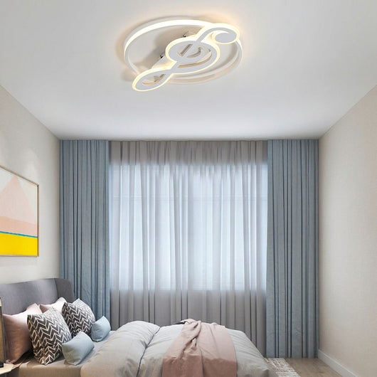 AureaLuxe | Modern Adjustable LED Flush Mount Ceiling Light 15