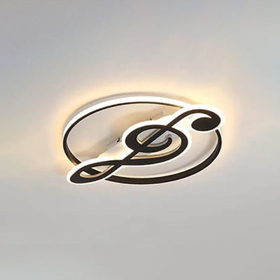 AureaLuxe | Modern Adjustable LED Flush Mount Ceiling Light 2