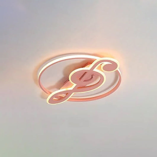AureaLuxe | Modern Adjustable LED Flush Mount Ceiling Light 3