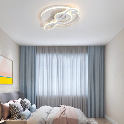 AureaLuxe | Modern Adjustable LED Flush Mount Ceiling Light 6