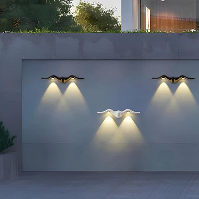 AureliaLight | Elegant Waterproof LED Outdoor Wall Sconce with Animal Silhouette Design 5