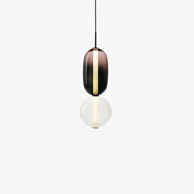 AuroraGlass | Elegant Clear Glass Pendant Light for Modern Kitchens 0