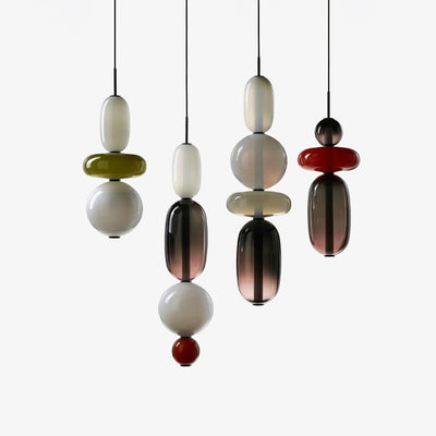 AuroraGlass | Elegant Clear Glass Pendant Light for Modern Kitchens 1