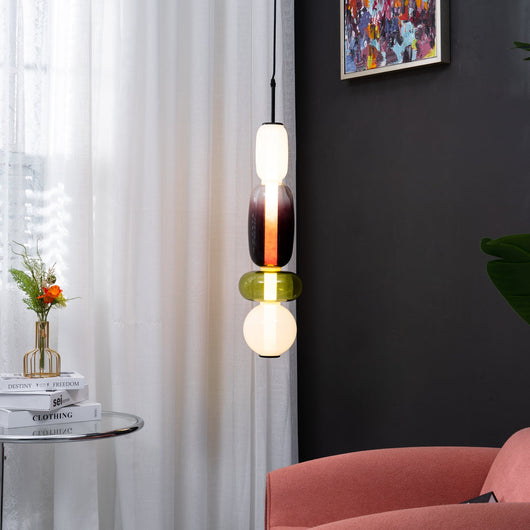 AuroraGlass | Elegant Clear Glass Pendant Light for Modern Kitchens 8