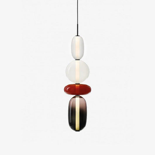AuroraGlass | Elegant Clear Glass Pendant Light for Modern Kitchens 9