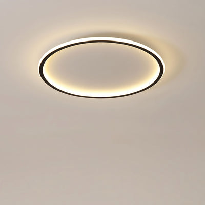 AuroraGlobe | Elegant Modern Round Flush Mount Ceiling Light 21