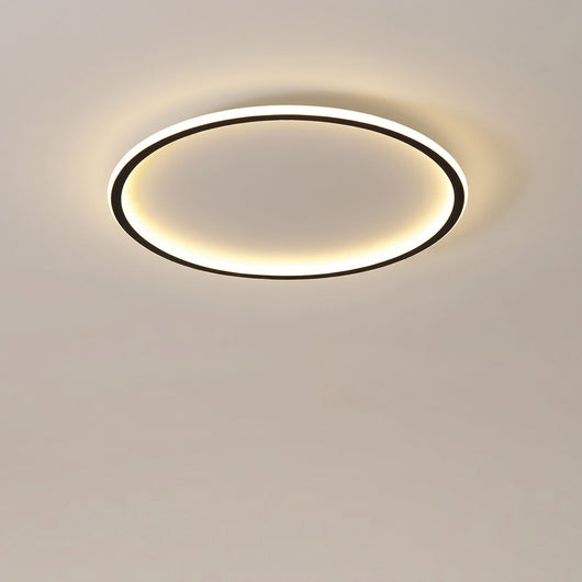 AuroraGlobe | Elegant Modern Round Flush Mount Ceiling Light 21