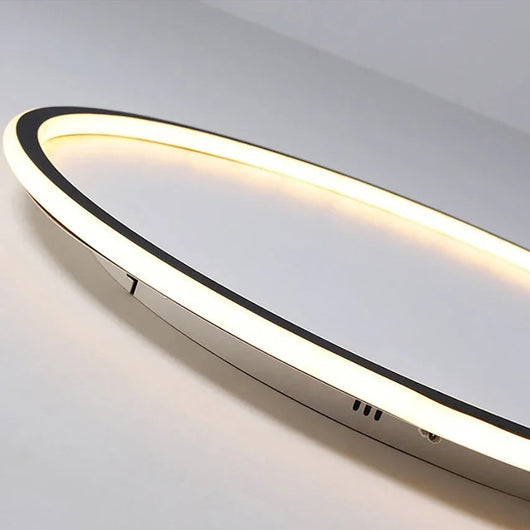AuroraGlobe | Elegant Modern Round Flush Mount Ceiling Light 5