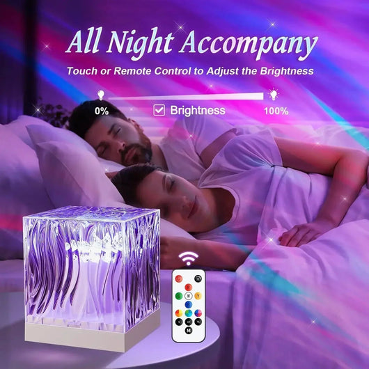 AuroraWave | Tranquil Colorful LED Night Light Projector 3