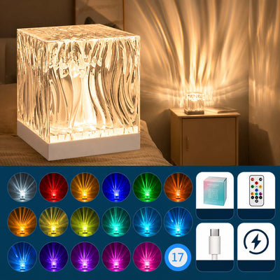 AuroraWave | Tranquil Colorful LED Night Light Projector 60