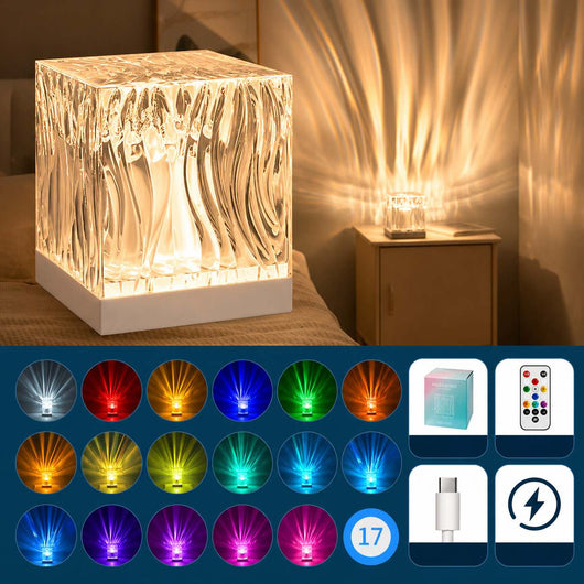 AuroraWave | Tranquil Colorful LED Night Light Projector 60
