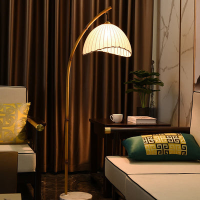 BambooAura | Elegant Modern Floor Lamp for Living Room and Stylish Interiors 1
