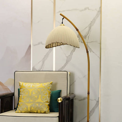 BambooAura | Elegant Modern Floor Lamp for Living Room and Stylish Interiors 3