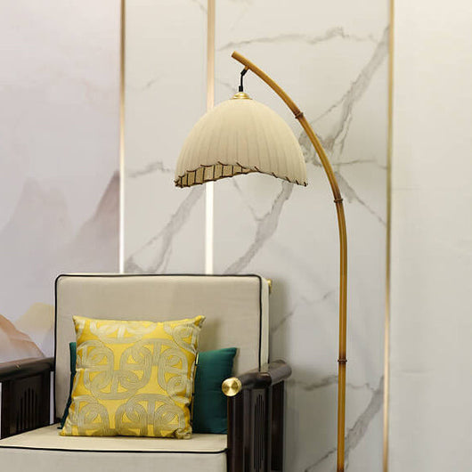 BambooAura | Elegant Modern Floor Lamp for Living Room and Stylish Interiors 3