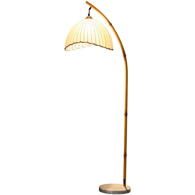 BambooAura | Elegant Modern Floor Lamp for Living Room and Stylish Interiors 6
