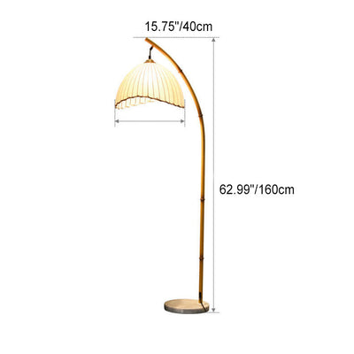 BambooAura | Elegant Modern Floor Lamp for Living Room and Stylish Interiors 7
