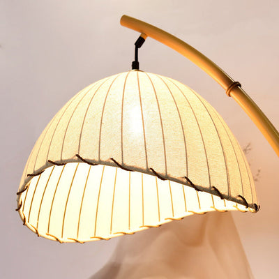 BambooAura | Elegant Modern Floor Lamp for Living Room and Stylish Interiors 8