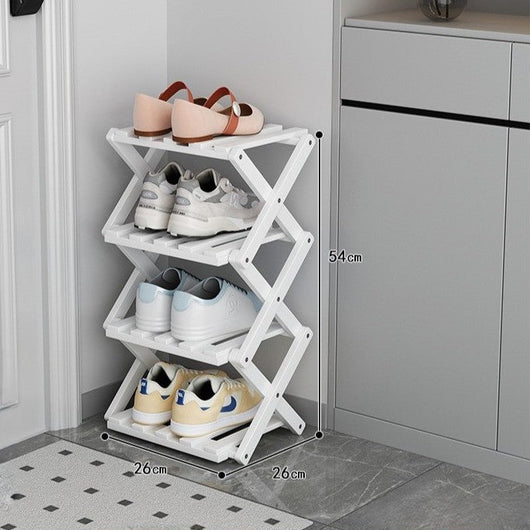 Bamboo Shoe Rack Organizer | Space-Saving Tiered Design for Closet and Entryway 10