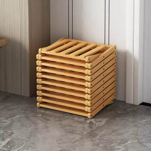 Bamboo Shoe Rack Organizer | Space-Saving Tiered Design for Closet and Entryway 4