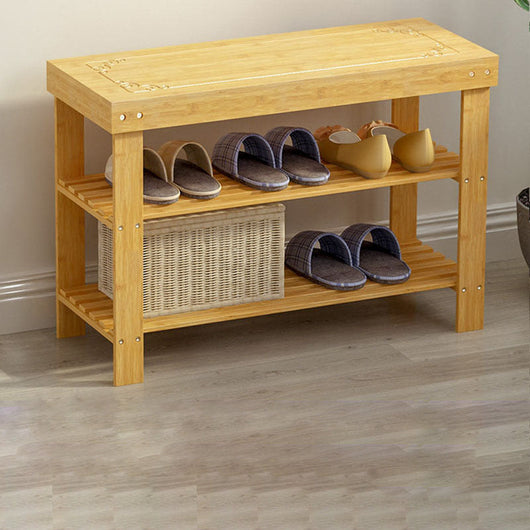 Bamboo Shoe Rack | 2-Tier Design for Efficient Shoe Storage | Entryway Organization 12