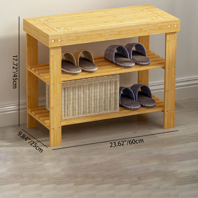 Bamboo Shoe Rack | 2-Tier Design for Efficient Shoe Storage | Entryway Organization 5