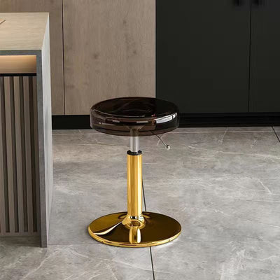 Bar Stool | Acrylic & Carbon Steel | Height Adjustable | Modern Dining Room Seating 15