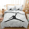 Basketball Bedding Set | Soft Fabric Duvet Cover & Pillowcases | Cozy Sleep Experience for Sports Enthusiast Bedroom