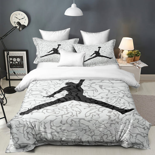 Basketball Bedding Set | Soft Fabric Duvet Cover & Pillowcases | Cozy Sleep Experience for Sports Enthusiast Bedroom 1