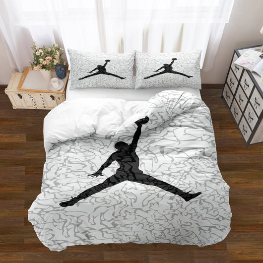 Basketball Bedding Set | Soft Fabric Duvet Cover & Pillowcases | Cozy Sleep Experience for Sports Enthusiast Bedroom 2
