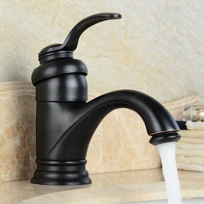 Bathroom Faucet Mixer Tap | Antique Brass, Leak-Proof Design | Elegant Upgrade for Modern Bathrooms 2