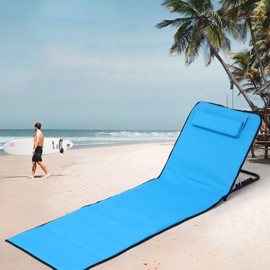 Beach Chair | Durable Oxford Fabric, Adjustable Backrest | Perfect for Outdoor Relaxation 1