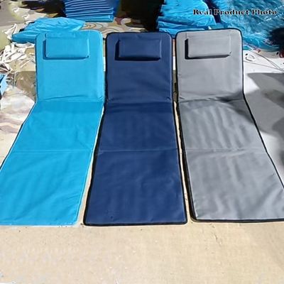 Beach Chair | Durable Oxford Fabric, Adjustable Backrest | Perfect for Outdoor Relaxation 4