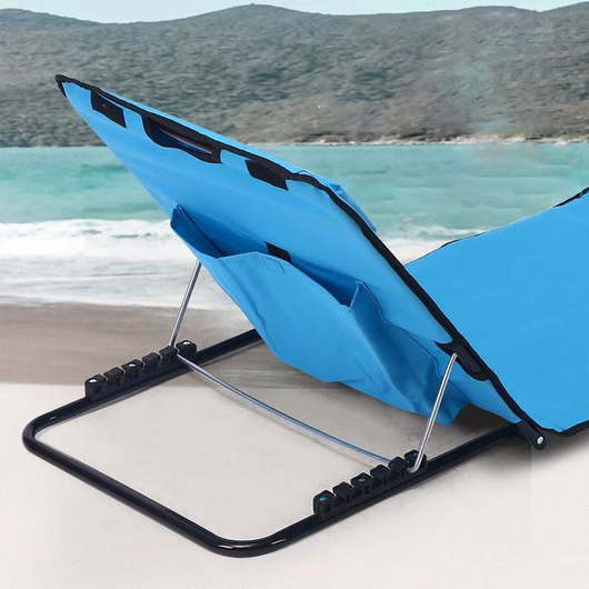 Beach Chair | Durable Oxford Fabric, Adjustable Backrest | Perfect for Outdoor Relaxation 8