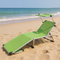 Beach Lounge Chair | Lightweight Aluminum Frame, Adjustable Backrest, Built-in Sunshade | Outdoor Relaxation