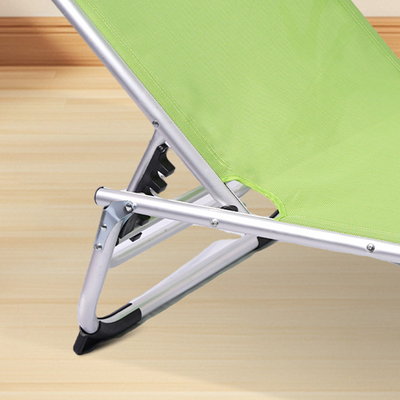 Beach Lounge Chair | Lightweight Aluminum Frame, Adjustable Backrest, Built-in Sunshade | Outdoor Relaxation 7