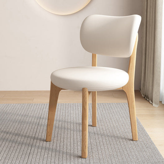 Black Dining Chair | Oak Frame | Faux Leather Upholstery | Modern Scandinavian Design | Dining Room 0