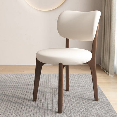 Black Dining Chair | Oak Frame | Faux Leather Upholstery | Modern Scandinavian Design | Dining Room 21
