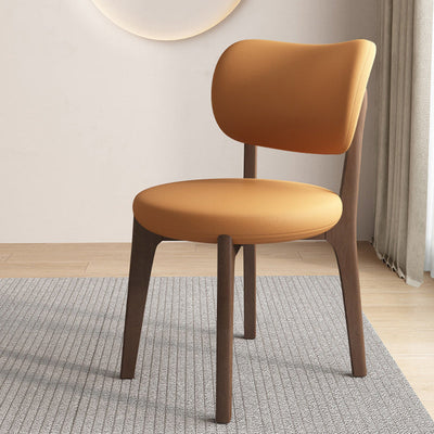 Black Dining Chair | Oak Frame | Faux Leather Upholstery | Modern Scandinavian Design | Dining Room 22