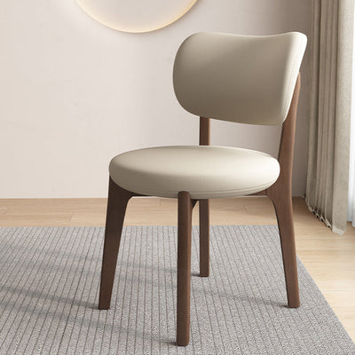 Black Dining Chair | Oak Frame | Faux Leather Upholstery | Modern Scandinavian Design | Dining Room 7