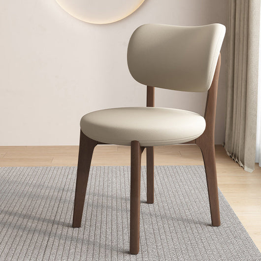 Black Dining Chair | Oak Frame | Faux Leather Upholstery | Modern Scandinavian Design | Dining Room 7