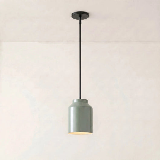 Black Pendant Light for Kitchen Island Adjustable Height Matte Metal Modern Design 32