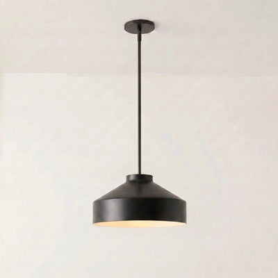 Black Pendant Light for Kitchen Island Adjustable Height Matte Metal Modern Design 40