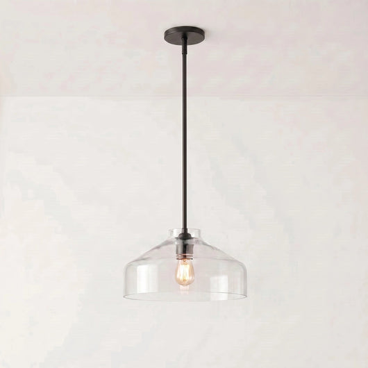 Black Pendant Light for Kitchen Island Adjustable Height Matte Metal Modern Design 44