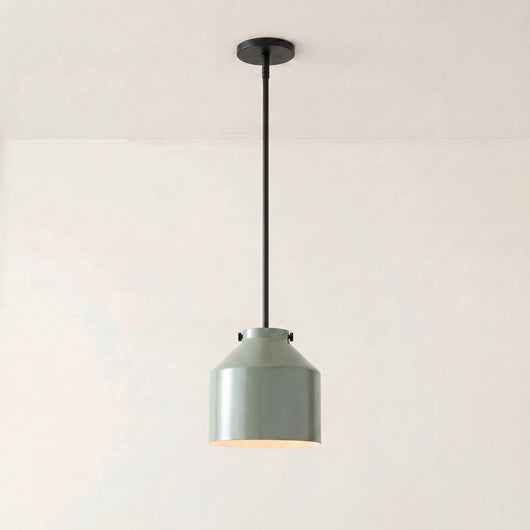 Black Pendant Light for Kitchen Island Adjustable Height Matte Metal Modern Design 45