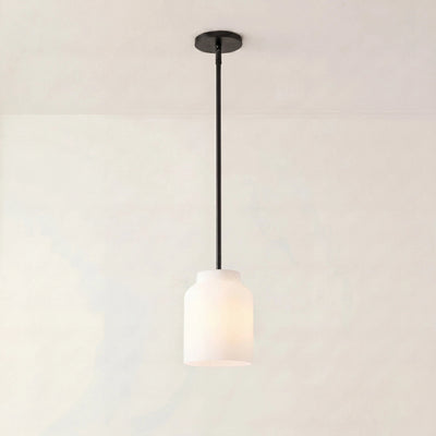 Black Pendant Light for Kitchen Island Adjustable Height Matte Metal Modern Design 46
