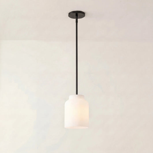 Black Pendant Light for Kitchen Island Adjustable Height Matte Metal Modern Design 46