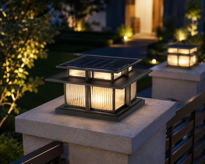 BoilynLight | Durable Elegant Outdoor Pillar Light for Garden and Pathways 18000