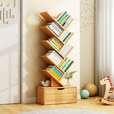 Bookshelf | Solid Wood | Eco-Friendly Multi-Tier Storage | Home Office Organization 10